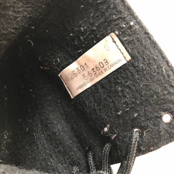 Gothic block heel leather boots - Picture 4 of 5